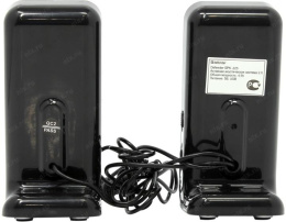 Колонки Defender SPK-225, 2.0, черный [65220]