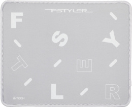 Коврик для мыши A4Tech FStyler FP25 Мини серый/белый 250x200x2мм (FP25 SILVER)