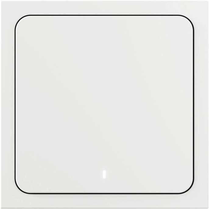 Умный выключатель ЯНДЕКС YNDX-00534, одноклавишный, белый