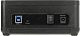 Мобильное шасси AgeStar 3UBT8-Black SATA Docking Station (для подключения 2x3.5"/2.5"SATA HDD USB3.0)