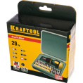 Отвертка Kraftool 25556-H29 в компл.:29 предметов жесткий кейс