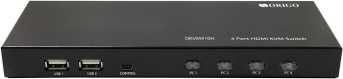 Переключатель KVM Origo OKVM410H 4xPC port (OKVM410H/A1A)