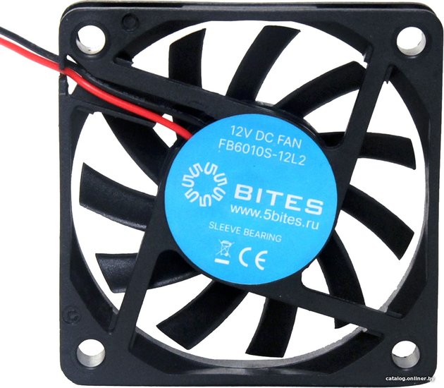 5bites Вентилятор FB6010S-12L2 60X10 / SLEEVE / 3200RPM / 2P