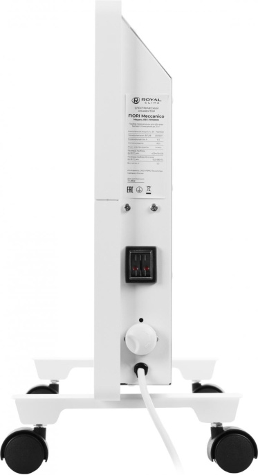 Конвектор Royal Clima Fiori Meccanico REC-FR1500M,  1500Вт,  с терморегулятором, белый