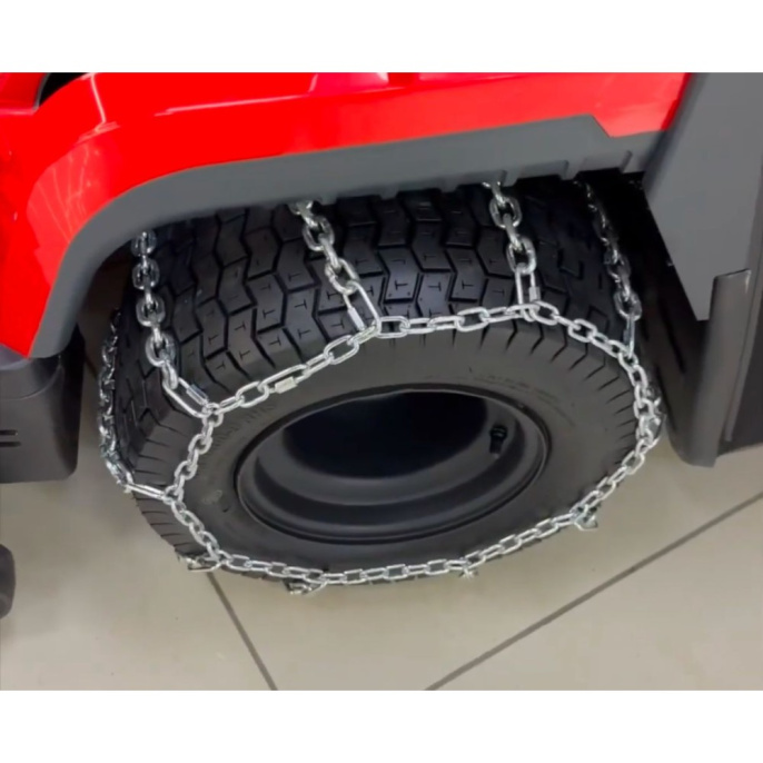 Цепи ZimAni на колёса для садовых тракторов 18х8,5-8 CH-18x8,5-8-4/4-L