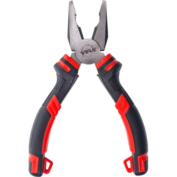 Плоскогубцы пассатижи VIRA 160 мм 6 дюймов двухкомпонентные ручки 311040