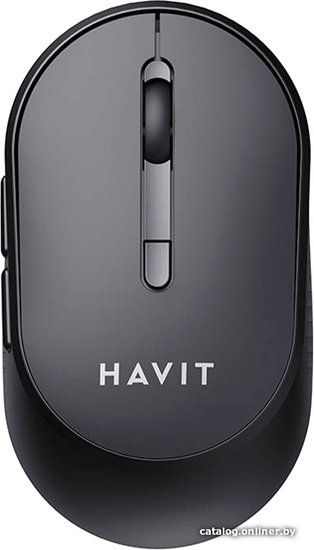 Мышь Havit MS78GT Черный (тип подключения: беспроводной, диапазон работы: 2,4 ГГц, сенсор: оптический, разрешение: 1200/2400/3200 DPI, расстояние работы: 10 м, количество кнопок: 6)