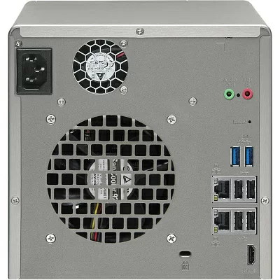 Сетевой IP-регистратор без дисков QNAP VS-4112 Pro+ NVR, 12 channels, 4-tray w/o HDD, local monitoring. Intel 2,6 GHz
