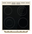 Электрическая плита Gorenje GECS6B70CLI, стеклокерамика, без крышки, бежевый
