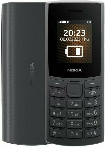 Мобильный телефон NOKIA 105 TA-1569 SS EAC CHARCOAL 1GF019EPA2C03