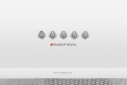 Вытяжка каминная MEFERI Light AIRBOX60WH,  белый,  кнопочное управление [airbox60wh light]