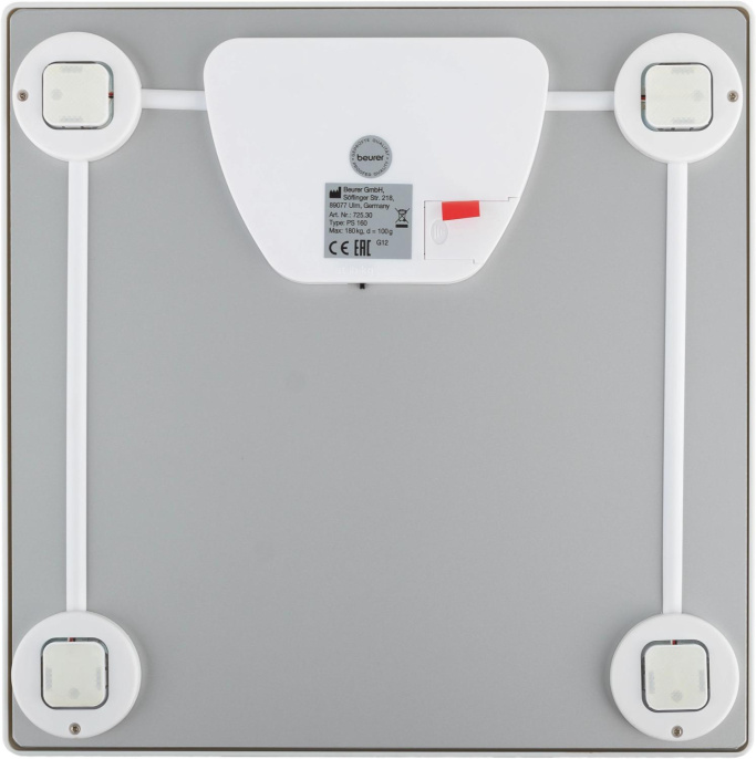 Весы напольные электронные Beurer PS160 макс.180кг белый