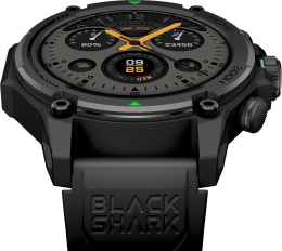 Смарт-часы Black Shark BS-GS3 1.43" AMOLED корп.черный рем.черный разм.брасл.:150-215мм 6974521492610
