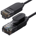 Кабель UGREEN NW122 (70334) CAT 6A Pure Copper Ethernet Cable. Диаметр 2.8. Длина: 2м. Цвет: черный