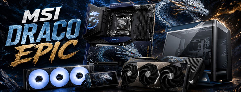 MSI представила юбилейную серию игрового железа DRACO EPIC