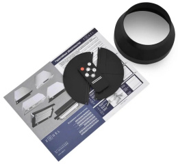 Вытяжка встраиваемая Zugel ZHT652GW белый управление: сенсорное 1 мотор