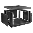 Шкаф телекоммуникационный 19" настенный 6U ExeGate EC-WM-6U.600.M.BLACK 19”, 6U, 600x600x370mm ШхГхВ , передняя дверь металл, съемные боковые панели, пыле- и влагозащита IP23, черный RAL 9004 EX298618RUS