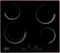 Электрическая варочная поверхность Krona Orsa 60, конфорок: 4 шт.,  стеклокерамика,  независимая, черный