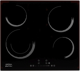 Электрическая варочная поверхность Krona Orsa 60, конфорок: 4 шт.,  стеклокерамика,  независимая, черный