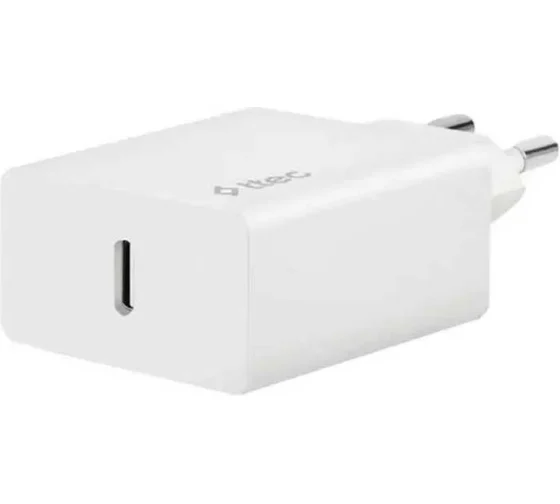 Сетевое зарядное устройство TTEC PD SmartCharger Travel Charger 20W with USB-C to Lightning Cable 2DK40 - White 2SCS22BL