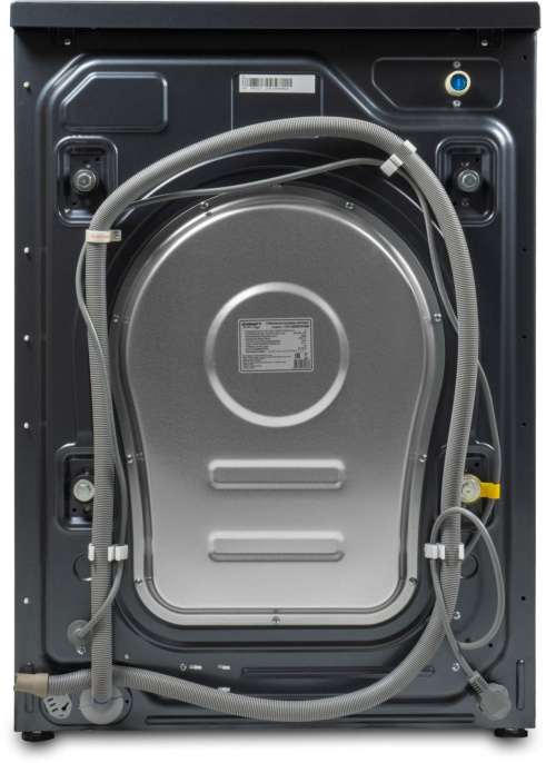 Стиральная машина KRAFT TCH-HD8529SDB, с фронтальной загрузкой, 8кг, 1400об/мин, с паром, инверторная