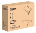 Стол для ноутбука Cactus CS-FDS101BBK механический столешница МДФ черный каркас черный 70x52x105см