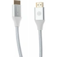 Кабель аудио-видео Cactus CS-HDMI.2.1-1.8 HDMI (m)/HDMI (m) 1.8м. позолоч.конт. серебристый