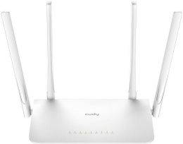 Маршрутизатор CUDY AC1200 Gigabit Wi-Fi Mesh Router Dual Band, Chipset MediaTek, 5 × 10/100/1000Mbps RJ45 Ports, 4 x 5dBi fixed antennas,  WiFi router/AP/ Repeater/WISP Mode, 802.11ac/a/b/g/n, 867Mbps at 5GHz + 300Mbps at 2.4GHz, Zerotier/Wireguard/OpenVP