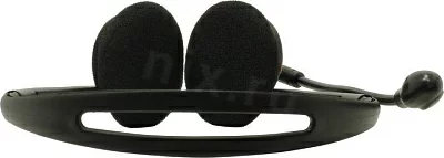 Наушники с микрофоном CANYON CNS-CHS01BO Black+Orange (шнур 1.8м с регулятором громкости)