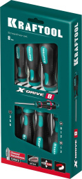 Набор отверток Kraftool 250081-H8 в компл.:8 предметов