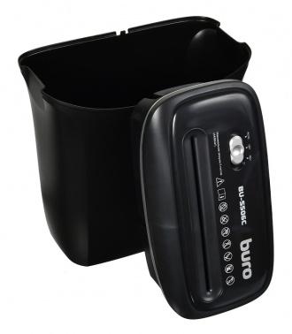 Уничтожитель бумаг Buro Home BU-S506C,  P-4,  4х36 мм, 5 лист. одновременно, 12л