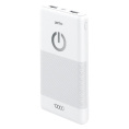 Perfeo Powerbank 10000 mah + Micro usb /In Micro usb /Out USB 1 А, 2.1A/ White PF_B4297