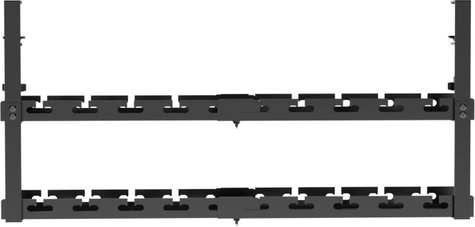 Кабель-канал Cactus для столов , черный [cs-cm-700-2bk]