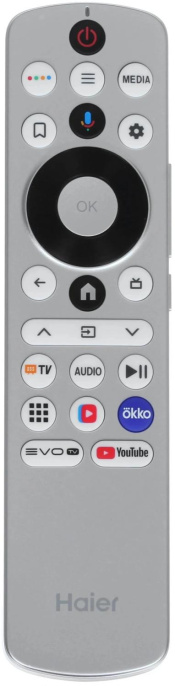 Телевизор QLED Haier 55" Smart TV S6 Frameless серый 4K Ultra HD 144Hz MEMC DVB-T DVB-T2 DVB-C DVB-S DVB-S2 USB WiFi Smart TV (DH1VVZD03RU)