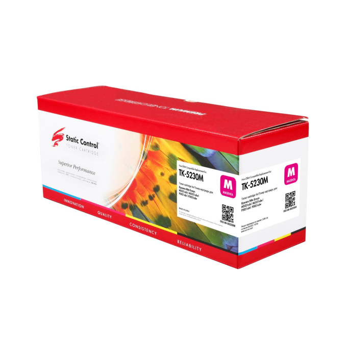 Картридж STATIC CONTROL 002-08-S5230M, TK-5230M, пурпурный / 002-08-S5230M