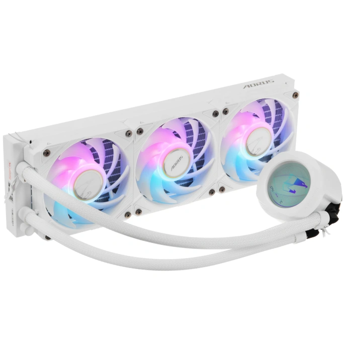 Жидкостная система охлаждения GIGABYTE MULTI SOCKET AORUS WATERFORCEX II 360 ICE белая GP-AORUS WATERFORCEX II 360I