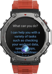 Смарт-часы AMAZFIT T-Rex 3 A2323,  48.5мм,  1.5",  красный/темно-серый [6970100374940]