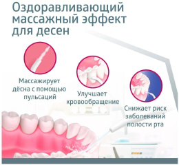 Ирригатор B.Well TH-917 портатив. импульсн. 2насад. белый