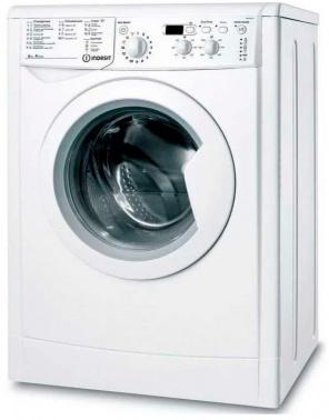 Стиральная машина Indesit EcoTime IWSD 6105 (CIS).L, с фронтальной загрузкой, 6кг, 1000об/мин