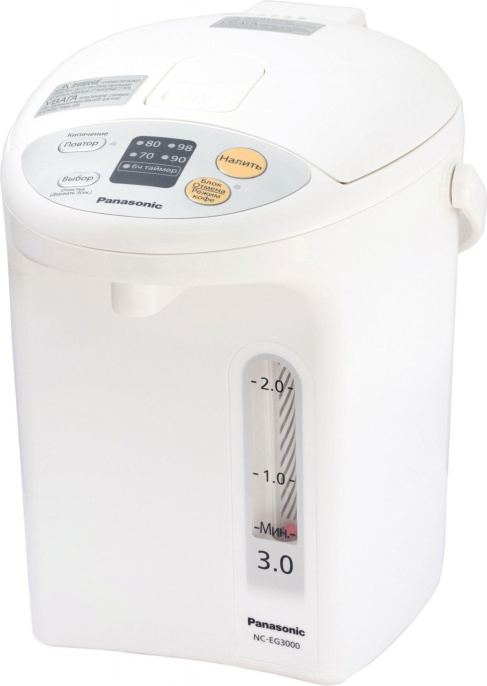 Термопот PANASONIC NC-EG3000WTS,  белый