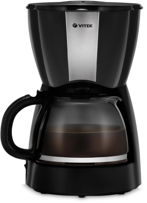 Кофеварка Vitek VT-1503 BK,  капельная,  черный