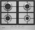 Газовая варочная поверхность Indesit THPM 642 IX/I нержавеющая сталь