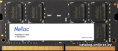 Оперативная память NETAC Basic NTBSD4N26SP-04 DDR4 - 1x 4ГБ 2666МГц, для ноутбуков SO-DIMM , Ret