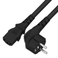 GCR Кабель питания 1.5m, Евровилка угловая - С13, 3*0,5mm, черный, GCR-54368 Кабель GCR 1.5m, Евровилка угловая - С13, 3*0,5mm, черный, GCR-54368 [GCR-54368]