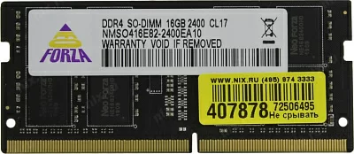 Модуль памяти Neo Forza NMSO416E82-2400EA10 DDR4 SODIMM 16Gb PC4-19200 CL17 (for NoteBook)