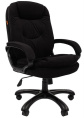 Офисное кресло Chairman Home 668 Россия ткань Т-84 черный черный пластик 7127997