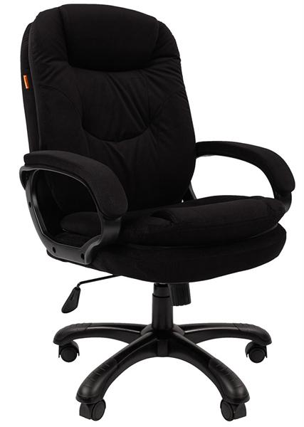 Офисное кресло Chairman Home 668 Россия ткань Т-84 черный черный пластик 7127997