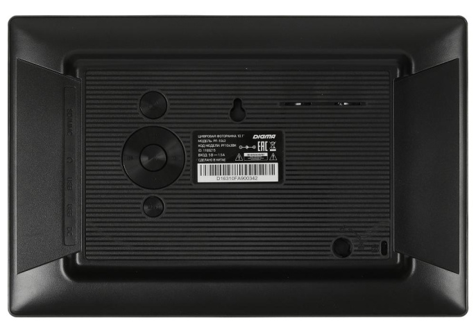 Цифровая фоторамка Digma PF-1043 IPS,  10.1", черный [pf1043bk]