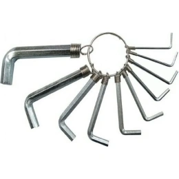Ключи шестигранные 1,5-10мм 10пр. MGH 44701