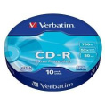 Verbatim Диски CD-R 10шт. 52x 700Mb, Shrink 43725